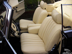 mercedes benz w111 car upholstery