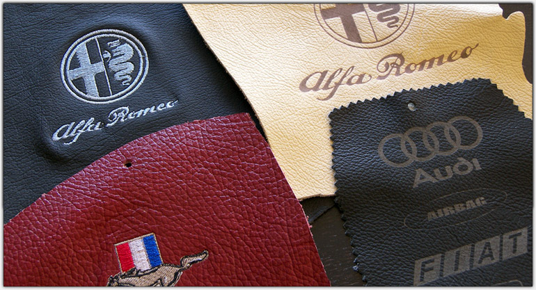 Logo wyszywane - laserowane