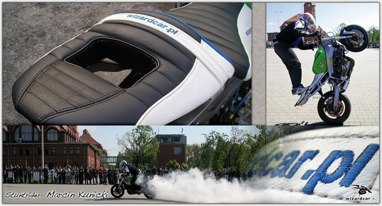 stuntrider siedzisko motocyklowe